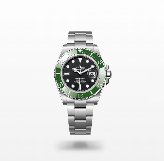 Rolex 로렉스  서브마리너 그린 스타벅스 세라믹 베젤 스위스 ETA