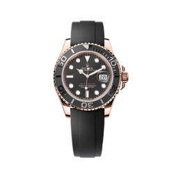 26위 Rolex 로렉스 최신버전 1:1 베스트 에디션 요트마스터 116655 블랙 세라믹 베젤 블랙 다이얼 러버스트랩 오토매틱 무브먼트 rol0318 - Rolex Yacht-Master Black Ceramic Bezel Black Dial Automatic Movement