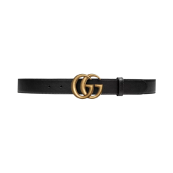 20위 (실사영상) GUCCI 구찌 GG 마몬트 레더 벨트