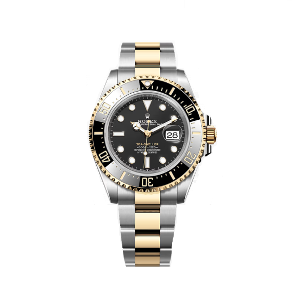 44위 (실사영상) Rolex 로렉스 씨-드웰러 VIP타입 싱크로율 완벽!! 투톤콤비 18K RG 44mm 남성용시계 세라믹 베젤 블랙 다이얼 ETA 2836-2 오토매틱 무브먼트 rol0834 - Rolex TOP Grade Qualit Sea-Dwelle Black Ceramic Bezel 44mm Mens Black Dial SWISS ETA 2836 A2 Automatic Movement