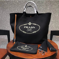 [PRADA]프라다 페브릭 핸드백 1BG161-4