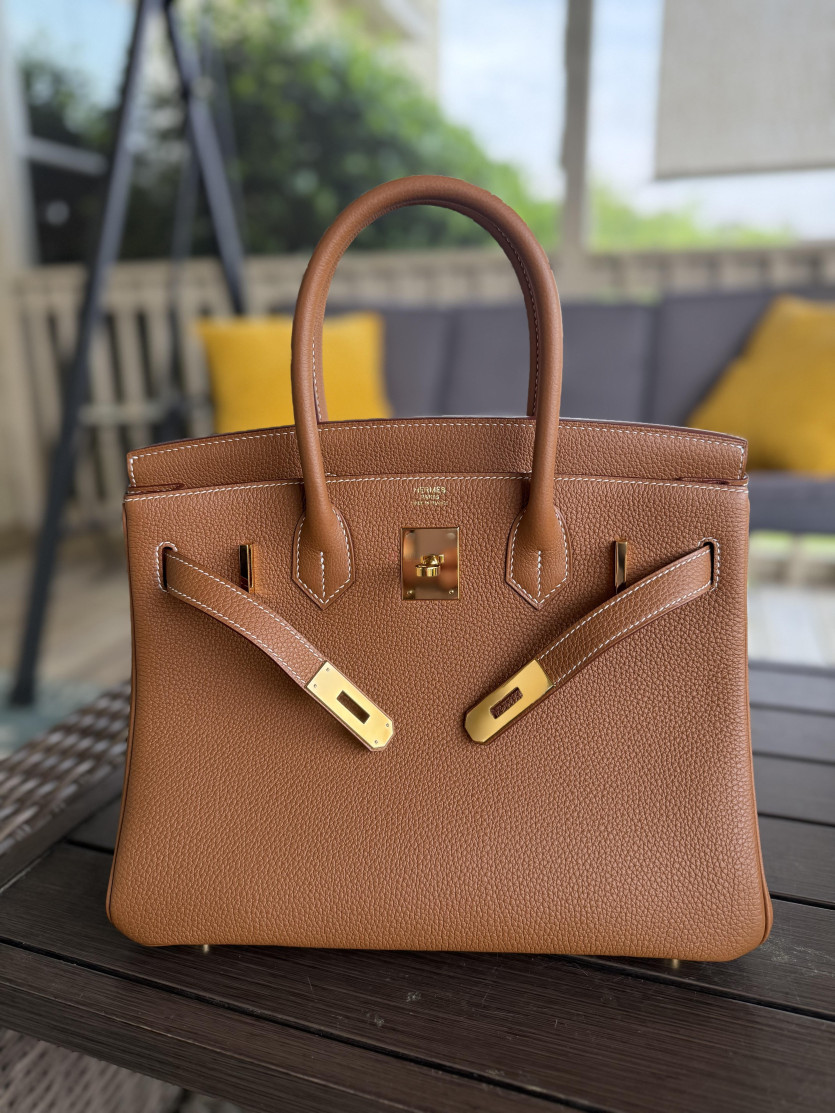 30위 HERMES 에르메스 버킨백 30CM 오리지날 토고 정품가죽사용 (100%수작업) H589910-5