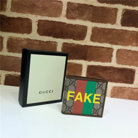 GUCCI 구찌 Fake/Not 프린트 반지갑