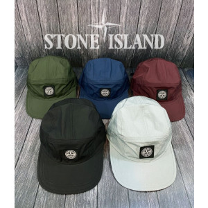 Stone Island 스톤아일랜드 나일론 메탈 립스탑 스몰와팬 캠프캡 [남녀공용]