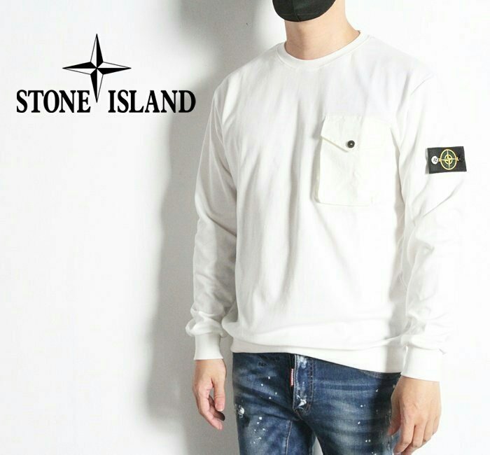 Stone Island 스톤아일랜드 앞포켓 맨투맨