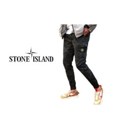 Stone Island 스톤아일랜드 카모 조거 밴딩팬츠