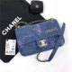 Chanel  샤넬 데님 플랩백 C69010