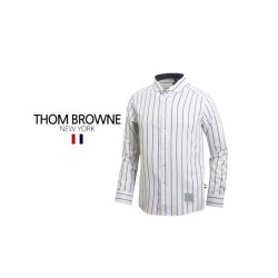 Thom Browne    톰브라운 와이드카라 스트라이프셔츠