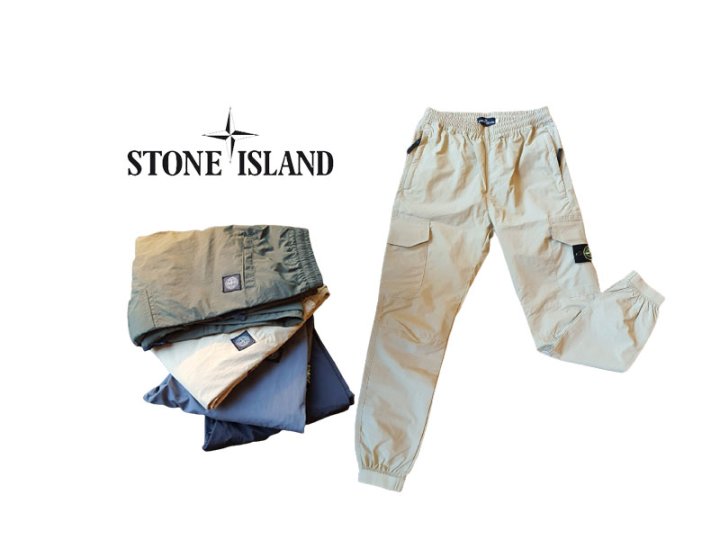 Stone Island 스톤아일랜드 나일론 슬림스트레이트 조거 팬츠