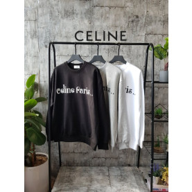 CELINE 셀린느 파리스 로고  맨투맨