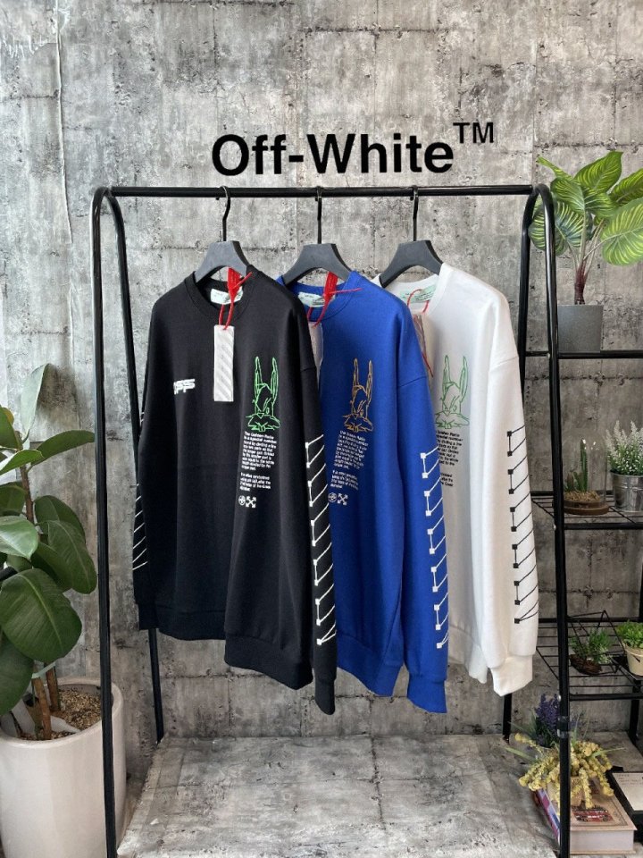 Off-White 오프화이레빗 맨투맨