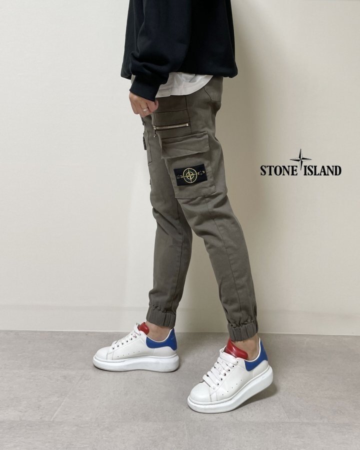 STONE ISLAND 스톤아일랜드 쏠트조거팬츠(스판)