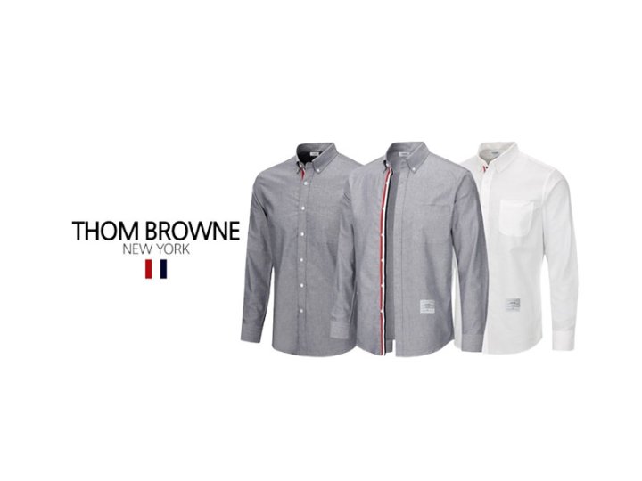 Thom Browne 톰브라운 프리미엄 히든 삼선 셔츠