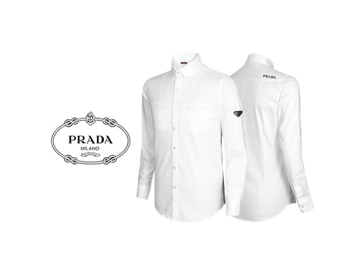 Prada  프라다 히든포켓 스퀸 셔츠