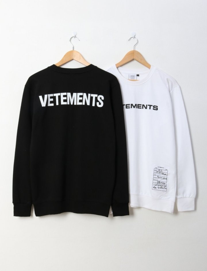 Vetements 베트멍 1 맨투맨