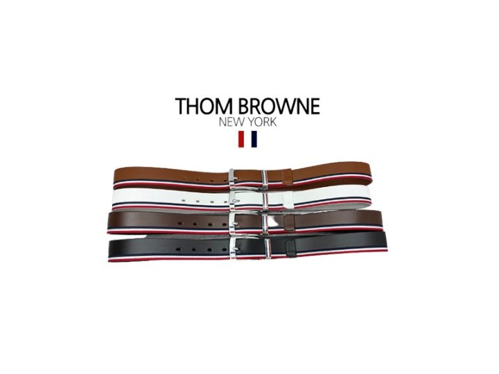 Thom Browne 톰브라운 st 삼색 벨트