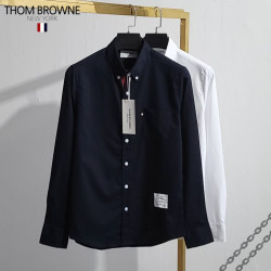 Thom Browne 톰브라운 히든삼선 포켓 셔츠