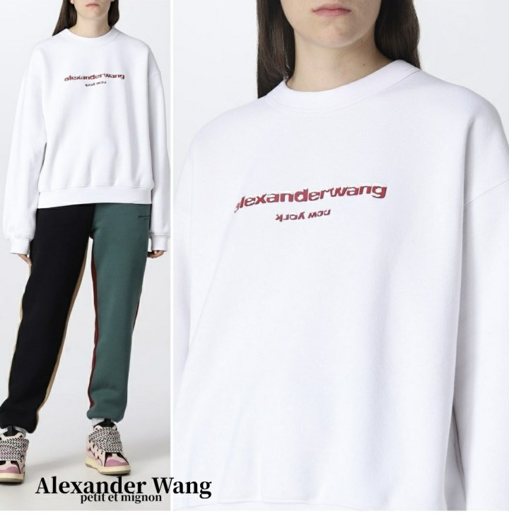 Alexander Wang 알랙산더왕 발포나염 오버핏  맨투맨