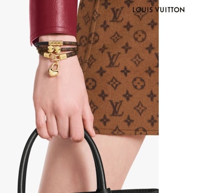 LOUIS VUITTON  루이비통 히스토릭 미니 모노그램 여성 팔찌