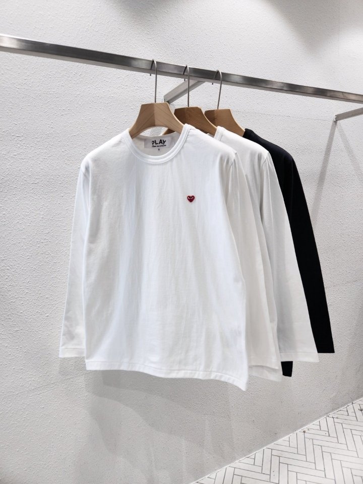 Comme des Garcons 꼼데가르송 미니하트 패치 긴팔