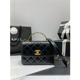 Chanel   샤넬 탑 핸들 미니 플랩백 AS388