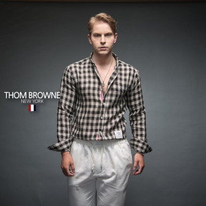 Thom Browne  톰브라운 린넨셫셔츠