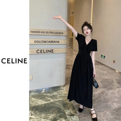 CELINE 셀린느 데이지 트임 원피스