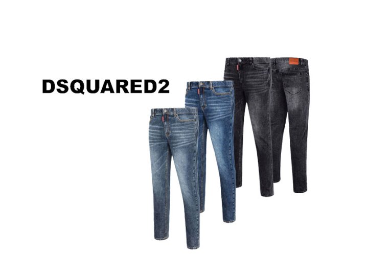 DSQUARED2 디스퀘어드 베이직 슬림일자 청바지