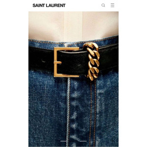 Saint Laurent  세인트로랑 벨트