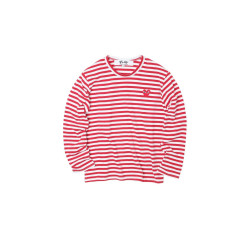 Comme des Garcons  꼼데가르송 하트 단가라 긴팔