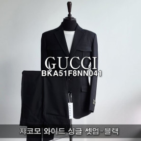 GUCCI  구찌 쟈코모 와이드 싱글 셋업