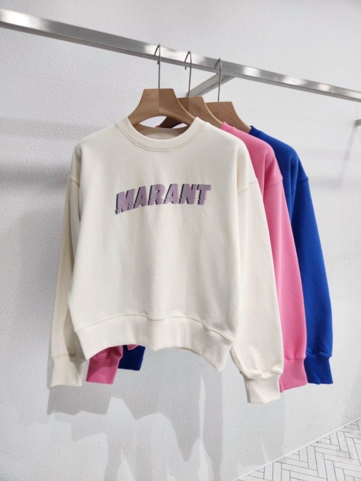 ISABEL MARANT 이자벨마랑 사선 나염 맨투맨