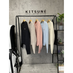 Maison Kitsune 메종키츠네 폭스 꽈배기니트