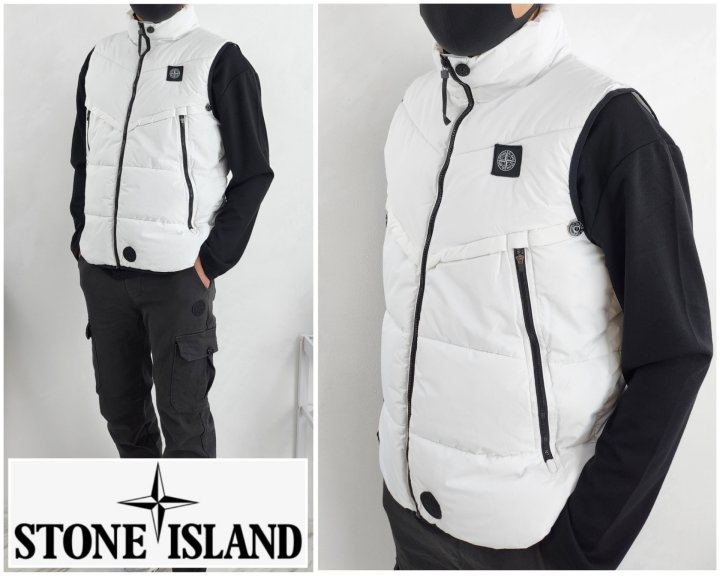 Stone Island 스톤아일랜드 리미티드 양지퍼 경량 조끼