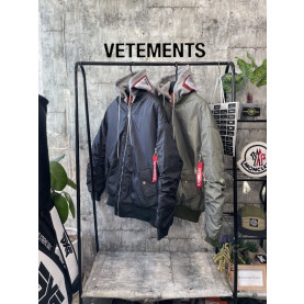 Vetements 베트멍 후드패치 샤링항공점퍼