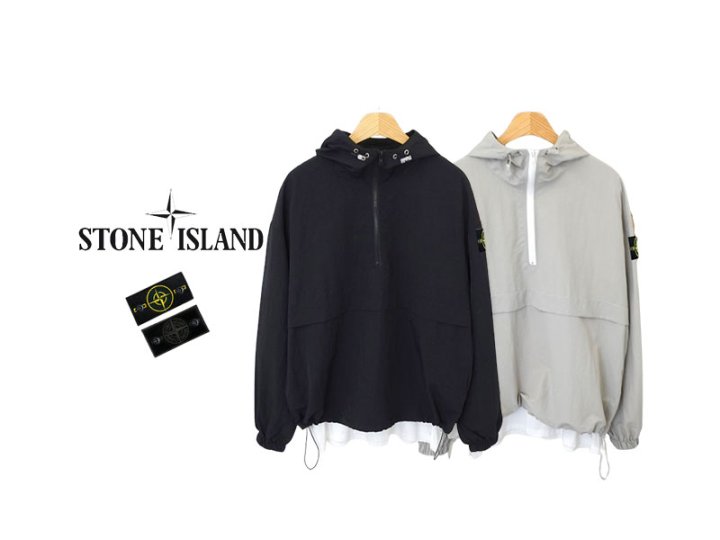 Stone Island 스톤아일랜드 시그니처 후드 아노락