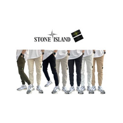 Stone Island 스톤아일랜드 S/S 뒤포인트 밴딩 카고 조거 팬츠