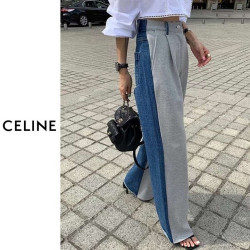 CELINE 셀린느 카이 배색 데님팬츠