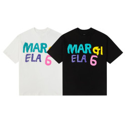 Maison Margiela 메종마르지엘라 681 컬러 로고 반팔