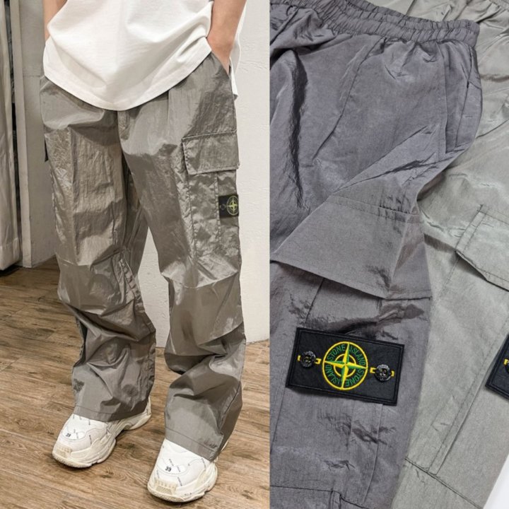 Stone Island 스톤아일랜드 메탈 카고 와이드팬츠