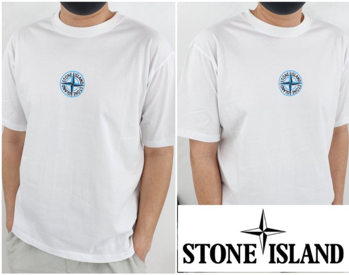 Stone Island 스톤아일랜드 백 그래픽 반팔 티셔츠