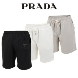 PRADA 프라다 텐션 와플 밴딩 반바지