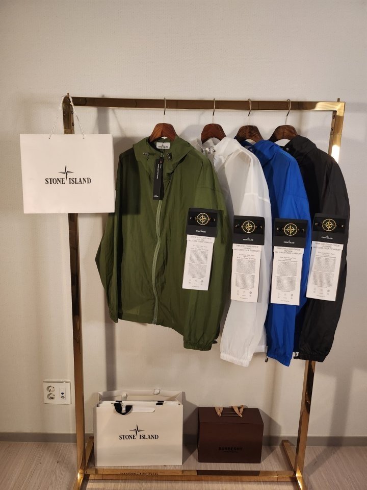 Stone Island 스톤아일랜드 와펜 집업 볼캡 바람막이