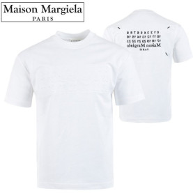 Maison Margiela 메종마르지엘라 엠보 로고 T