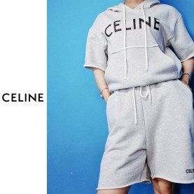 CELINE 셀린느 후드 스웻팬츠 세트