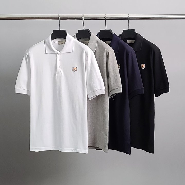 Maison Kitsuné 메종키츠네 폭스헤드 PK 반팔 카라티