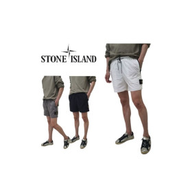 Stone Island  스톤아일랜드 뒤포인트 메쉬 지퍼 쇼츠