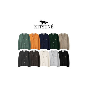 Maison Kitsune 메종키츠네 캐시 울 가디건