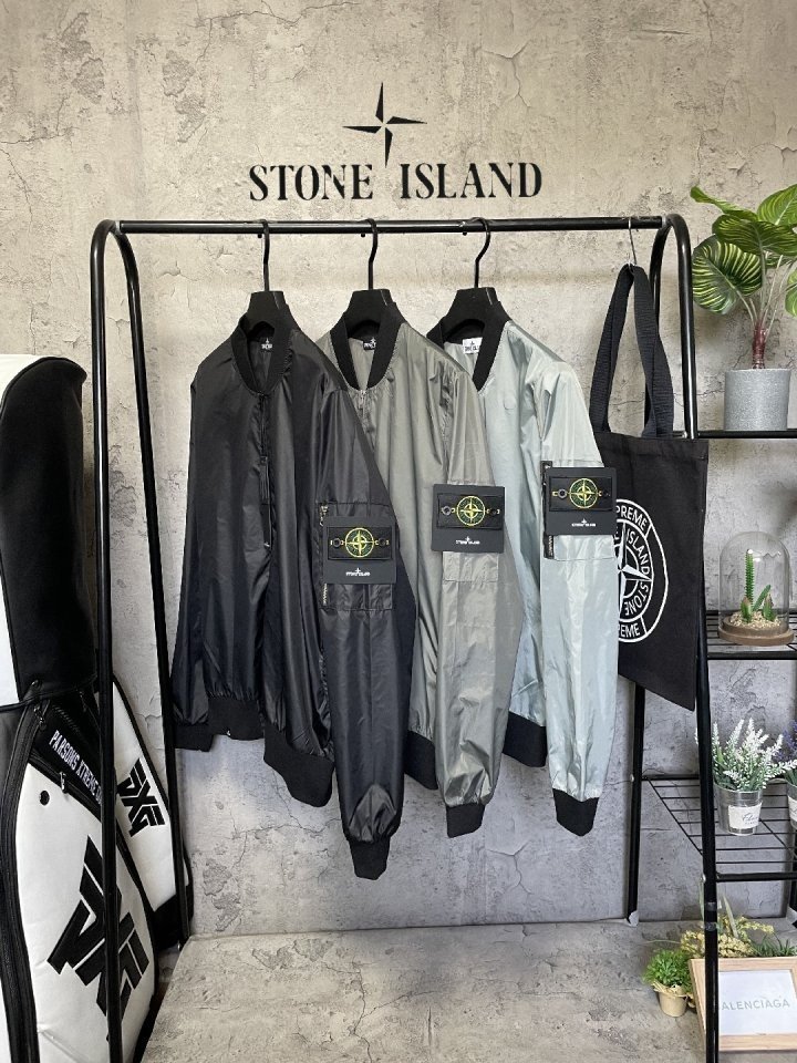 Stone Island 스톤아일랜드 베이직경랑 블루종