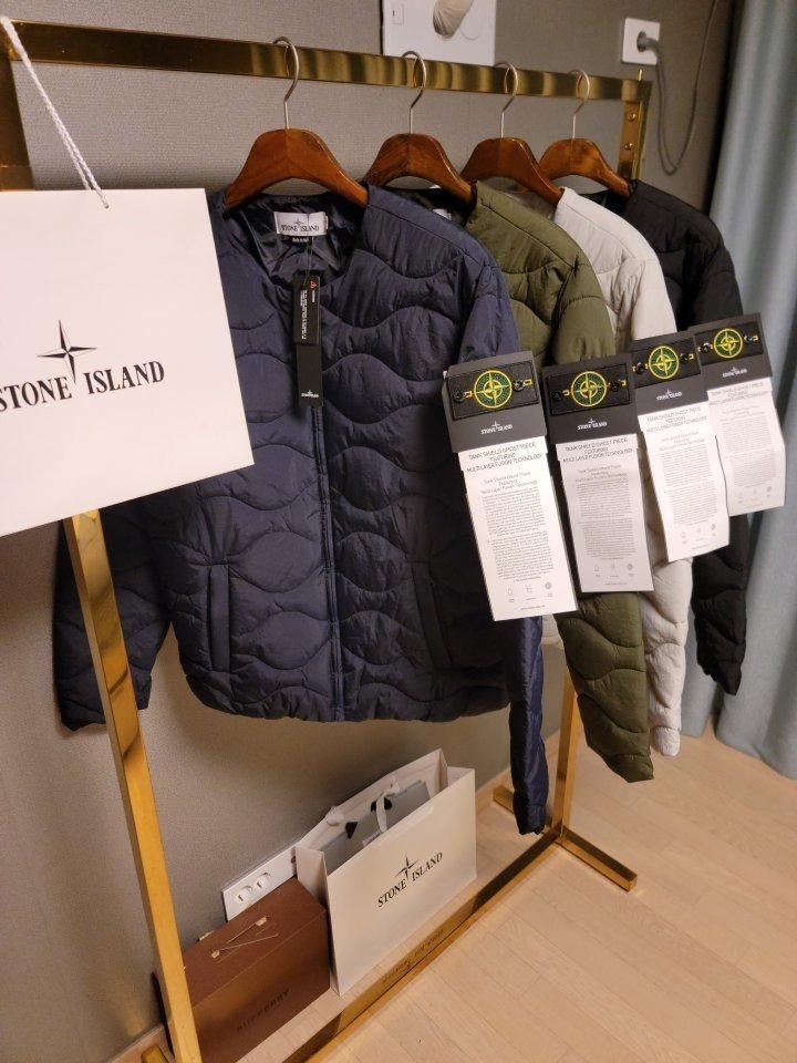 Stone Island 스톤아일랜드 항아리 퀄팅 패딩 깔깔이